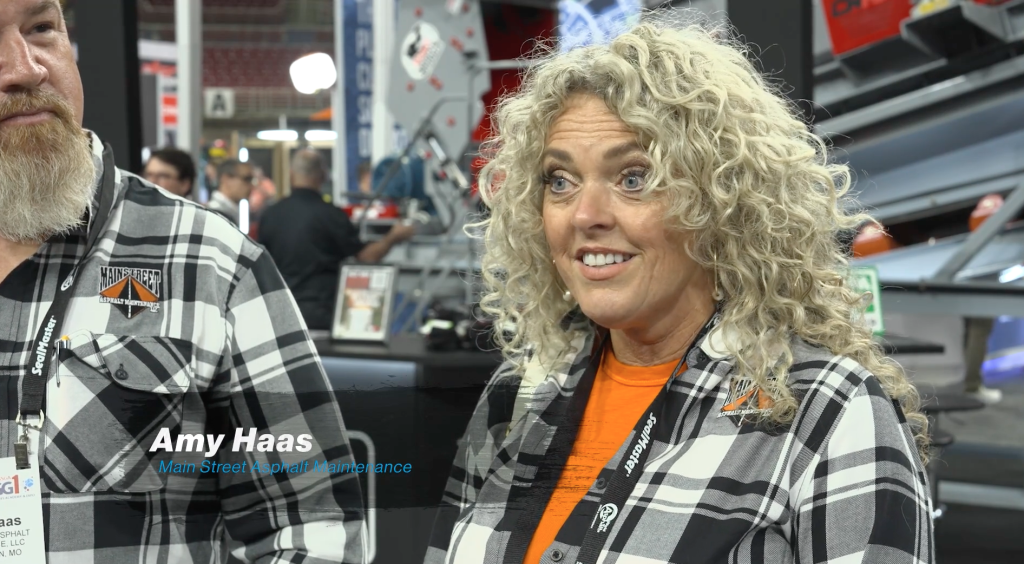 An interview with an attendee at the World of Asphalt Conference.